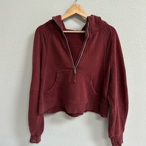 lululemon athletica Burgundy Hoodie